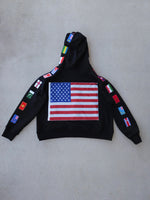 International Foxx “Boxy zip up “