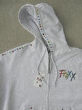 Icy Double Zip Jewel hoodie