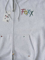 Icy Double Zip Jewel hoodie