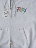 Icy Double Zip Jewel hoodie