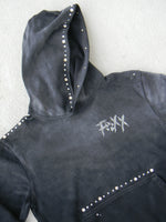Sun-Faded black Foxx icy pullover