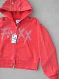 Icy Red riding hoodie